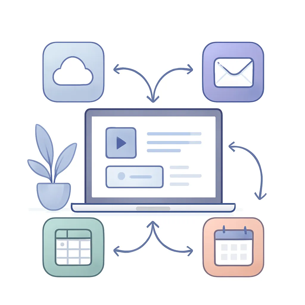 Imagem sobre integração de aplicativos sem código