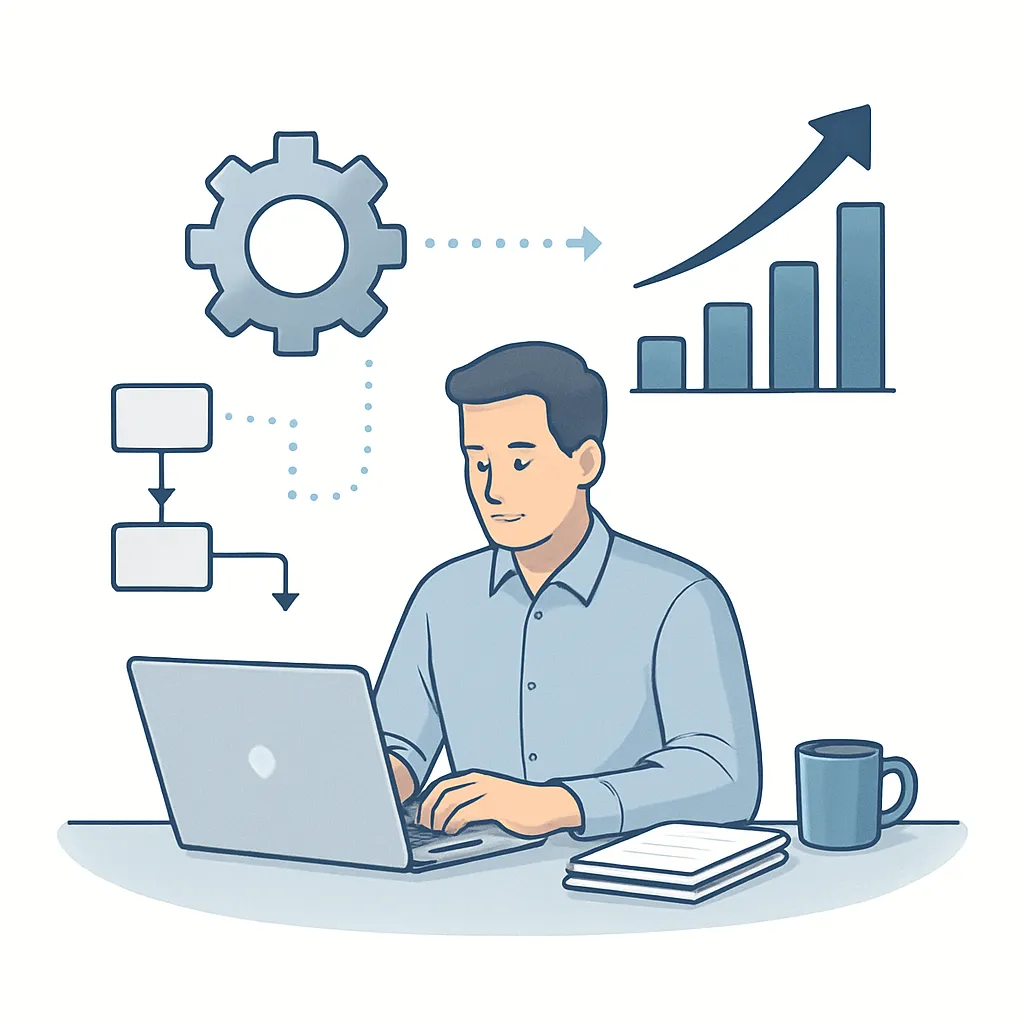 Imagem sobre como ganhar produtividade com automação