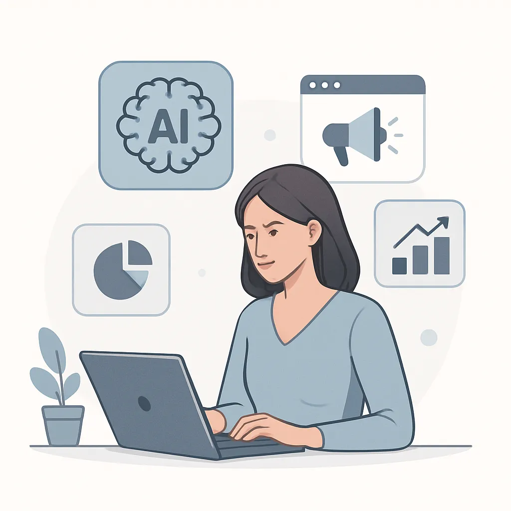 Imagem sobre como usar ia no marketing digital