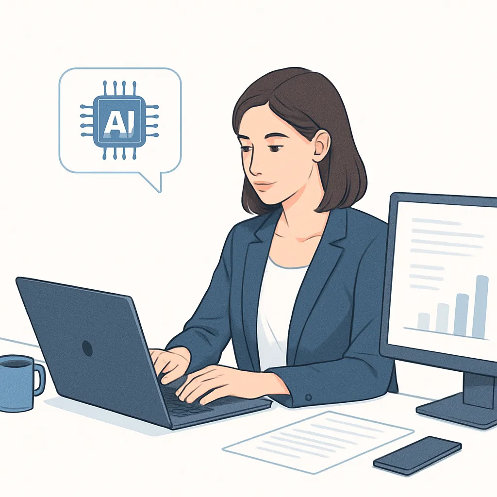 Imagem sobre como usar ia no trabalho